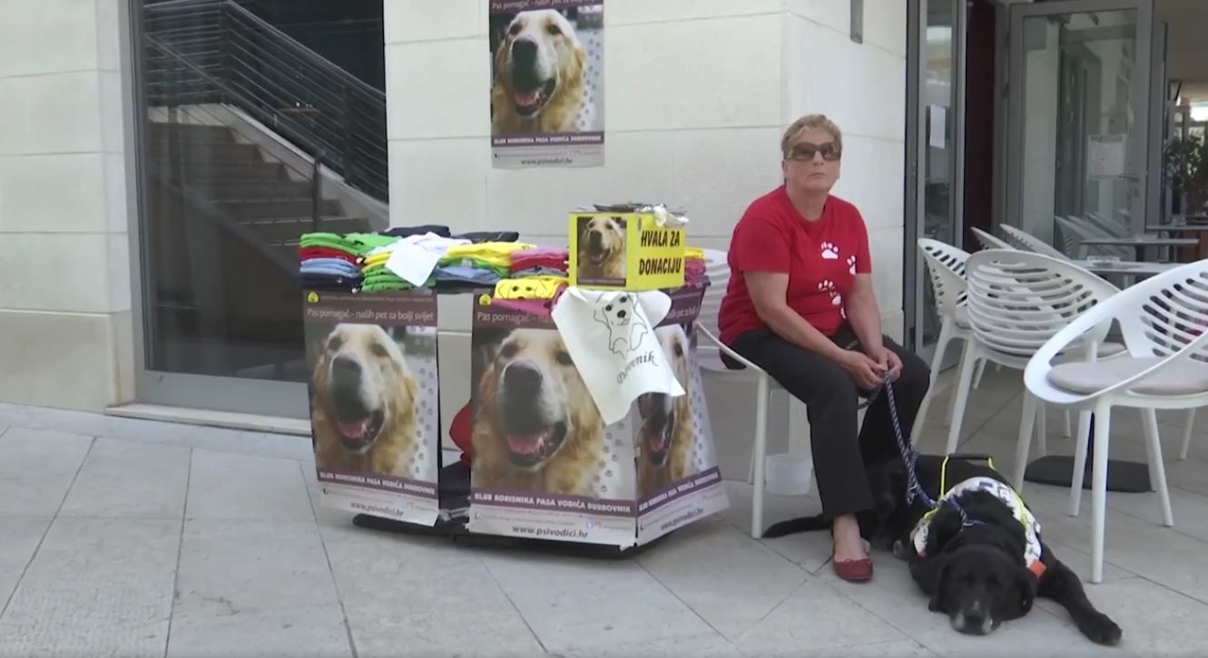 Humanitarna akcija prikupljanja sredstava za zdravstvenu zaštitu pasa vodiča za slijepe (VIDEO)